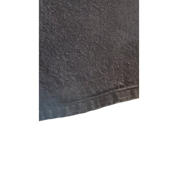 ZARA Size 2 Black High-Waisted Denim Shorts - Picture 8 of 14